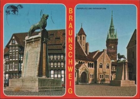 Braunschweig - u.a. Burglöwe - 1982 Braunschweig - u.a. Burglöwe - 1982