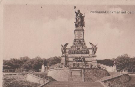 Rüdesheim - Nationaldenkmal auf Niederwald - ca. 1935 Rüdesheim - Nationaldenkmal auf Niederwald - ca. 1935
