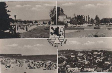 Göhren - 4 Teilbilder - 1958 Göhren - 4 Teilbilder - 1958