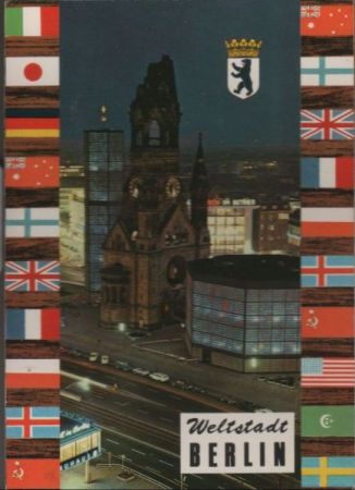 Berlin-Charlottenburg, Gedächtniskirche - 1982 Berlin-Charlottenburg, Gedächtniskirche - 1982