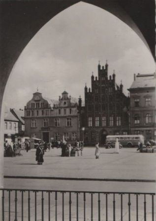 Greifswald - Platz der Freundschaft - 1960 Greifswald - Platz der Freundschaft - 1960