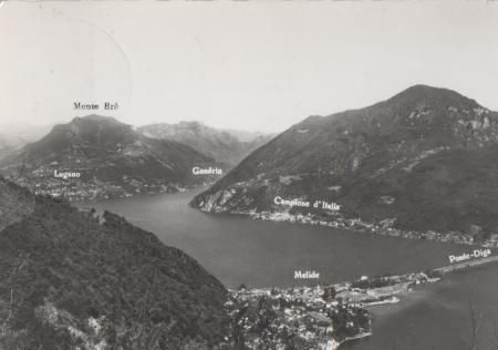 Schweiz - Lago di Lugano - 1963 Schweiz - Lago di Lugano - 1963