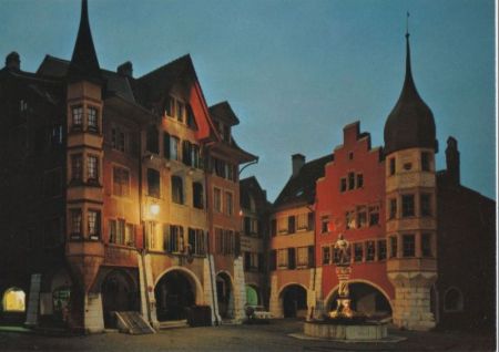 Schweiz - Biel, Bienne - Altstadt (im Ring) - ca. 1980 Schweiz - Biel, Bienne - Altstadt (im Ring) - ca. 1980