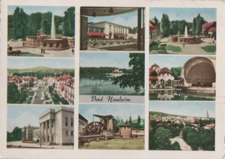 Bad Nauheim - mit 9 Bildern - 1962 Bad Nauheim - mit 9 Bildern - 1962