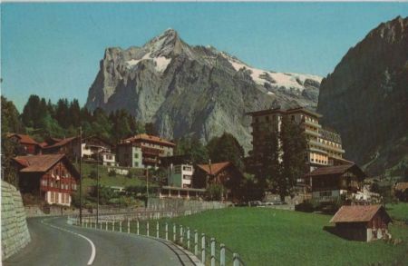 Schweiz - Grindelwald - Wetterhorn - 1966 Schweiz - Grindelwald - Wetterhorn - 1966
