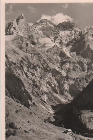 Einödsbach mit Mädelegabelgruppe b. Oberstdorf - 1962 Einödsbach mit Mädelegabelgruppe b. Oberstdorf - 1962