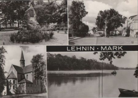 Lehnin - u.a. Willibald-Alexis-Stein - 1970 Lehnin - u.a. Willibald-Alexis-Stein - 1970