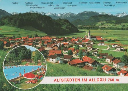 Sonthofen-Altstädten - u.a. Freibad - 1996 Sonthofen-Altstädten - u.a. Freibad - 1996
