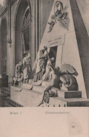 Österreich - Wien - Christinendenkmal - ca. 1940 Österreich - Wien - Christinendenkmal - ca. 1940