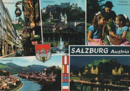 Österreich - Salzburg - u.a. Mirabellgarten - 1968 Österreich - Salzburg - u.a. Mirabellgarten - 1968