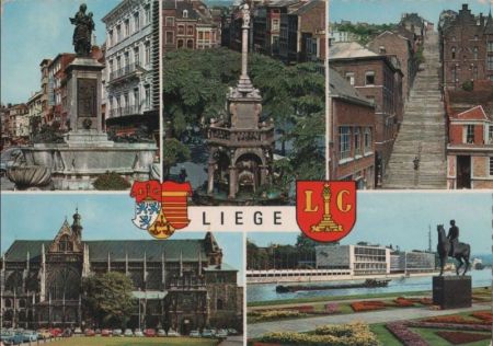 Belgien - Liege, Lüttich - 1971 Belgien - Liege, Lüttich - 1971