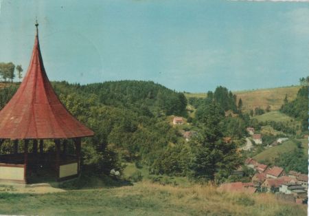Bad Grund - Eichelberger Pavillon - 1964 Bad Grund - Eichelberger Pavillon - 1964