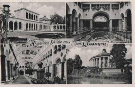 Bad Kissingen - u.a. Regentenbau - 1956 Bad Kissingen - u.a. Regentenbau - 1956