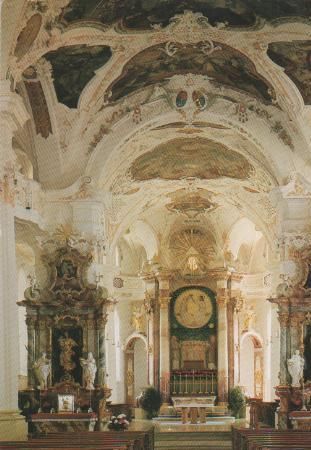 Erzabtei Beuron - Abteikirche - ca. 1995 Erzabtei Beuron - Abteikirche - ca. 1995