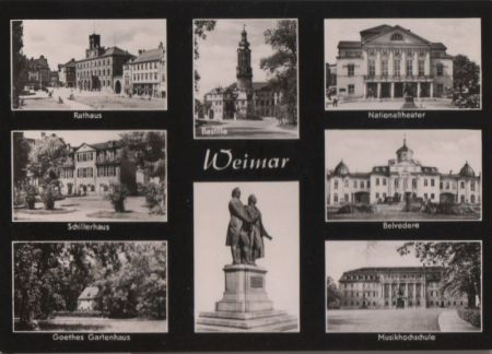 Weimar - u.a. Belvedere - 1986 Weimar - u.a. Belvedere - 1986