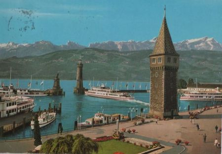 Lindau - Hafen - 1969 Lindau - Hafen - 1969