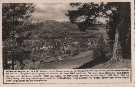 Nagold - ca. 1950 Nagold - ca. 1950