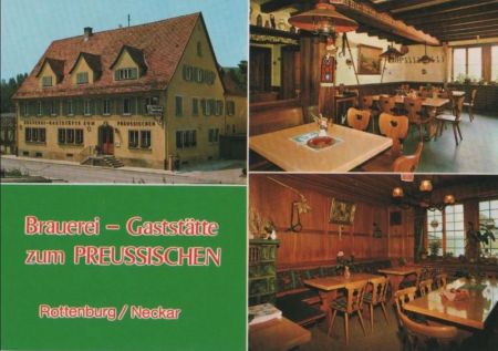 Rottenburg - Gaststätte Zum Preussischen - ca. 1980 Rottenburg - Gaststätte Zum Preussischen - ca. 1980