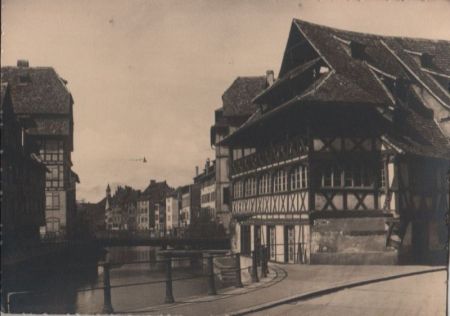 Straßburg - Pflanzbad, Altes Haus - ca. 1940 Straßburg - Pflanzbad, Altes Haus - ca. 1940