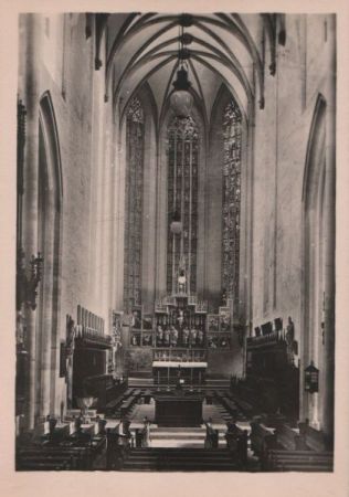 Rothenburg - St. Jakobskirche - ca. 1955 Rothenburg - St. Jakobskirche - ca. 1955