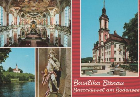 Uhldingen-Mühlhofen - Birnau, Basilika - ca. 1980 Uhldingen-Mühlhofen - Birnau, Basilika - ca. 1980