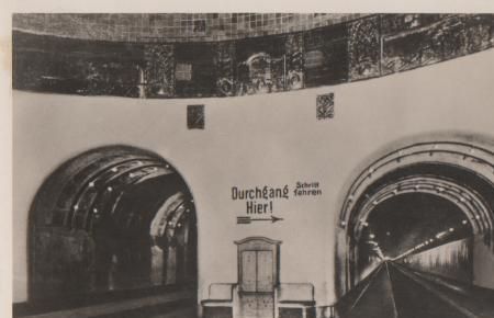 Hamburg - Elbtunnel Innenansicht - 1936 Hamburg - Elbtunnel Innenansicht - 1936