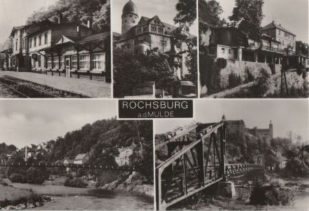 Lunzenau-Rochsburg - mit 5 Bildern - 1975 Lunzenau-Rochsburg - mit 5 Bildern - 1975