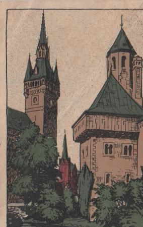Braunschweig - Dankwarderode u. Rathaus - 1926 Braunschweig - Dankwarderode u. Rathaus - 1926