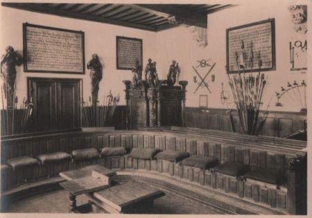 Niederlande - Middelburg - V.m vierschar in Stadhuis - ca. 1955 Niederlande - Middelburg - V.m vierschar in Stadhuis - ca. 1955