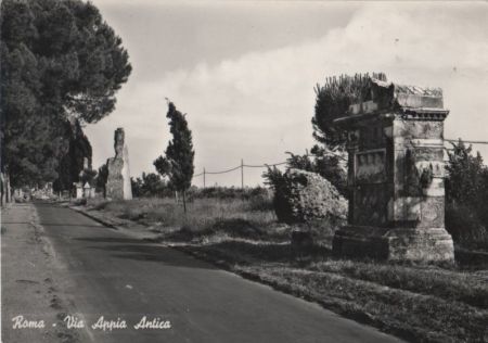 Italien - Rom - Roma - Via Appia Antica - 1959 Italien - Rom - Roma - Via Appia Antica - 1959