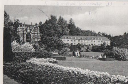 Bad Meinberg - Schloß u. Kurheim - ca. 1955 Bad Meinberg - Schloß u. Kurheim - ca. 1955