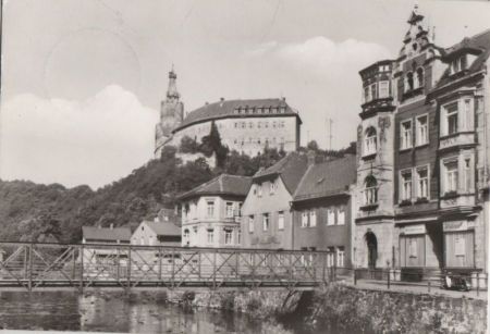 Weida - Blick zur Osterburg - 1980 Weida - Blick zur Osterburg - 1980
