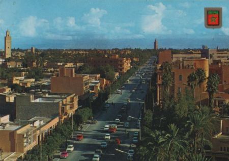 Marokko - Marrakech - Marrakesch - Vista panoramica - 1995 Marokko - Marrakech - Marrakesch - Vista panoramica - 1995