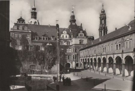Dresden - Ehemaliges Residenzschloß - 1986 Dresden - Ehemaliges Residenzschloß - 1986