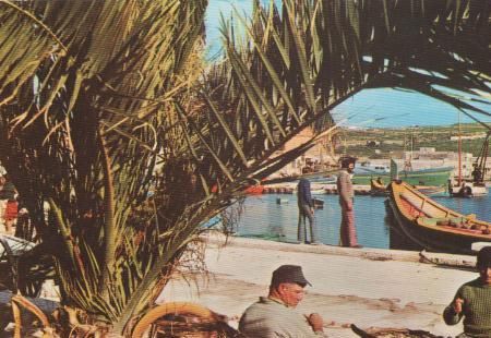 Malta - Marsaxlokk Fishing Harbour - ca. 1975 Malta - Marsaxlokk Fishing Harbour - ca. 1975