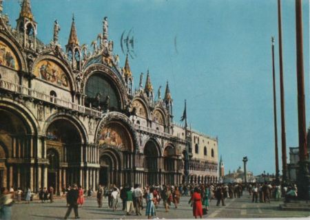 Italien - Venedig - Basilica di San Marco - 1957 Italien - Venedig - Basilica di San Marco - 1957