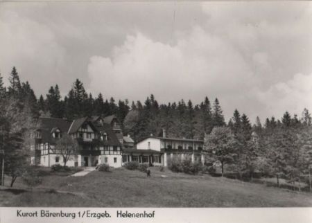Altenberg-Bärenburg - Helenenhof - 1974 Altenberg-Bärenburg - Helenenhof - 1974