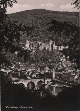 Heidelberg - Sommertag - 1960 Heidelberg - Sommertag - 1960