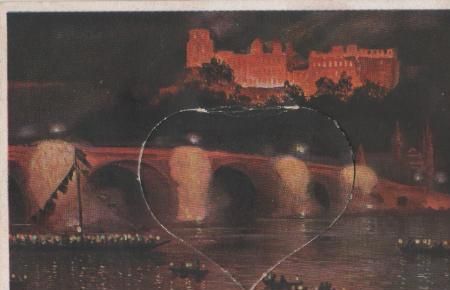 Heidelberg - Schloßbeleuchtung - ca. 1935 Heidelberg - Schloßbeleuchtung - ca. 1935