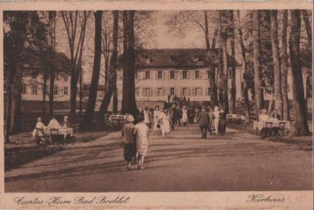 Bad Bocklet - Caritas-Heim, Kurhaus - ca. 1935 Bad Bocklet - Caritas-Heim, Kurhaus - ca. 1935
