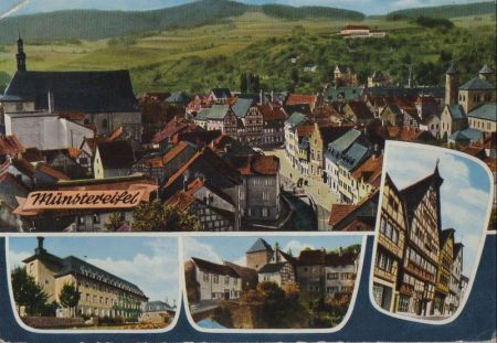 Bad Münstereifel - mit 4 Bildern - 1963 Bad Münstereifel - mit 4 Bildern - 1963