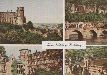 Das Schloß zu Heidelberg - ca. 1965 Das Schloß zu Heidelberg - ca. 1965