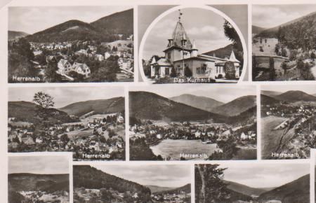 Bad Herrenalb und Gaistal - ca. 1955 Bad Herrenalb und Gaistal - ca. 1955