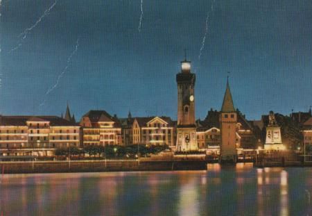 Lindau - Hafenbeleuchtung - 1974 Lindau - Hafenbeleuchtung - 1974