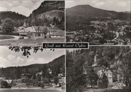 Kurort Oybin - u.a. Hochwald - 1985 Kurort Oybin - u.a. Hochwald - 1985