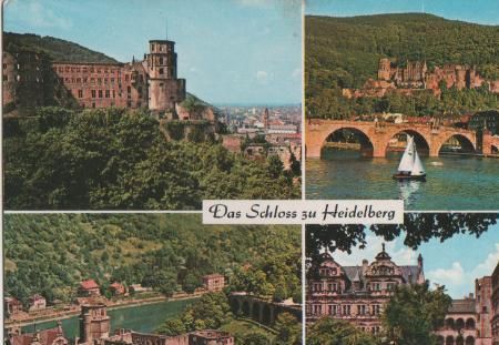 Heidelberg u.a. Schloss Ostseite - 1990 Heidelberg u.a. Schloss Ostseite - 1990