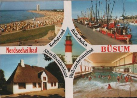 Büsum - mit 4 Bildern - 1989 Büsum - mit 4 Bildern - 1989