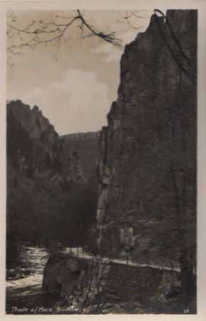 Thale - Bodetal - ca. 1950 Thale - Bodetal - ca. 1950