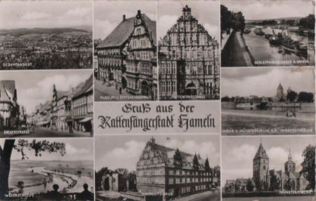 Hameln - u.a. Museum und Stiftsherrenhaus - 1956 Hameln - u.a. Museum und Stiftsherrenhaus - 1956