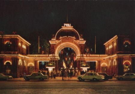 Dänemark - Kopenhagen - Indgangen til Tivoli - ca. 1980 Dänemark - Kopenhagen - Indgangen til Tivoli - ca. 1980